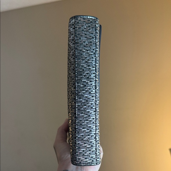 Saint Laurent Silver and Black Chain Bag - Picture 12 of 14